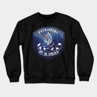 Patriarchy Up In Smoke Crewneck Sweatshirt